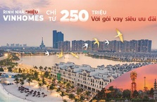 Vietcombank ưu đãi cho vay mua nhà tại dự án Vinhomes