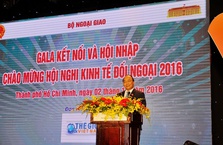 Vietcombank đồng hành, góp phần vào sự thành công của Hội nghị Kinh tế đối ngoại năm 2016