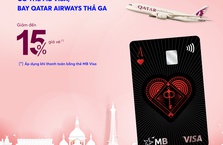 [MB Visa x Qatar Airways] Ưu đãi lên đến 15% giá vé chuyến bay của Qatar Airways