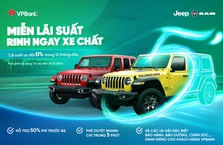 RƯỚC NGAY XE JEEP CỰC NGẦU VÀ ƯU ĐÃI Diễn LÃI VAY TỪ VPBANK