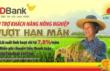 HDBank triển khai gói vay ưu đãi hỗ trợ khách hàng nông nghiệp vượt hạn mặn