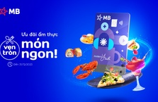 Ưu đãi ẩm thực - Vẹn tròn món ngon cùng thẻ tín dụng MB JCB