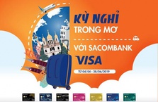 Sacombank ưu đãi du lịch hè cho chủ thẻ
