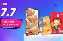Siêu sale 07.07 - Cùng thẻ tín dụng MB