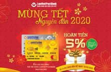 CTKM Mừng Tết nguyên đán 2020 cho thẻ tín dụng LienVietPostBank MasterCard