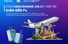 ƯU ĐÃI ĐẾN 7% VI VU THẾ GIỚI CÙNG KIENLONGBANK JCB TẠI TRIP.COM