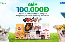 Ưu đãi chi tiêu thẻ VPBank tại Paddy.vn