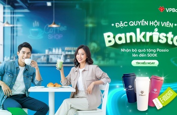 VPBank kết hợp Passio Coffee: Tặng bình giữ nhiệt 500.000Đ & Đặc quyền giảm giá "dài hơi" đến năm 2026