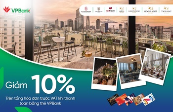 Ưu đãi đến 10% dành cho chủ thẻ VPBank