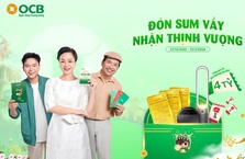 Đón Tết Giáp Thìn, rước lộc vàng cùng OCB