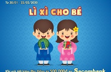 Lì Xì Cho Bé - cùng Sacombank.