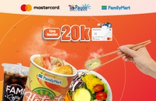 FamilyMart - ưu đãi chủ thẻ Mastercard