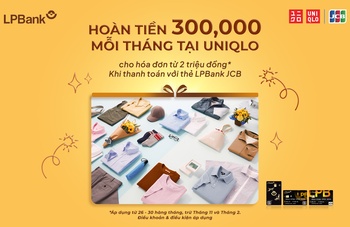 Mua UNIQLO – hoàn ngay 300K khi thanh toán bằng thẻ LPBank JCB!