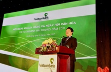 VIETCOMBANK HẢI DƯƠNG TỔ CHỨC HỘI NGHỊ KHÁCH HÀNG VÀ NGÀY HỘI VĂN HÓA NĂM 2017