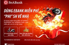 Cùng SeABank trải nghiệm ngân hàng điện tử và 'rinh' xe SH