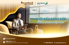 Sacombank hợp tác Bamboo Airways khai thác phòng chờ tại sân bay Nội Bài