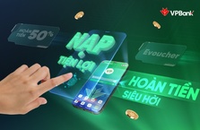 Thứ 5 ngày vàng - săn ưu đãi hoàn tiền rộn ràng khi nạp điện thoại qua VPBank NEO