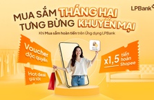 Mua sắm tháng Hai, tưng bừng khuyến mại