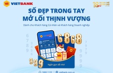 VIETBANK RA MẮT DỊCH VỤ TÀI KHOẢN SỐ ĐẸP THEO YÊU CẦU
