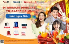 VietABank khuyến mãi chủ thẻ VietABank NAPAS