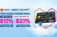 Chủ thẻ ghi nợ nội địa Bac A Bank nhận ưu đãi khi mua sắm và thanh toán trên Lazada