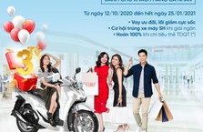 VAY TIỀN, MỞ THẺ TRÚNG XE SH 150I CÙNG VIETINBANK