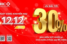 Ngày vàng khuyến mại 12/12 từ BIC