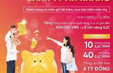 VietinBank khuyến mãi “Gửi tiền trúng vàng - Canh Tý an khang”