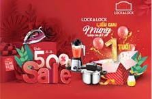 Giảm tới 50%++ tại Gian hàng Lock&Lock Liễu Giai Hà Nội