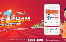 Đặt vé máy bay, vé tàu, vé xe chỉ bằng 1 chạm trên ứng dụng Agribank E-Mobile Banking