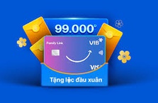 Tặng lộc đầu xuân 99,000 VNĐ mùng 1 đến mùng 10 Tết