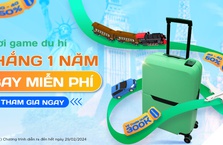 Chơi game du hí, thắng 1 năm bay miễn phí với ZaloPay