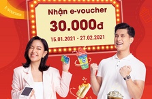 CHẠM THẺ VIỆT Á – NHẬN E-VOUCHER 30.000 VNĐ