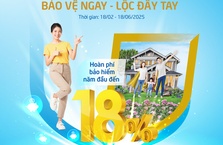Hoàn phí bảo hiểm năm đầu đến 18% cho Khách hàng gửi tiền tại BAOVIET Bank