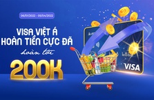 Chủ thẻ VietABank Visa nhận ưu đãi hoàn tiền