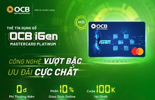 OCB ra mắt thẻ tín dụng số OCB iGEN Mastercard Platinum
