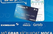Dùng thẻ Eximbank kích hoạt Ví điện tử Moca trên ứng dụng Grab