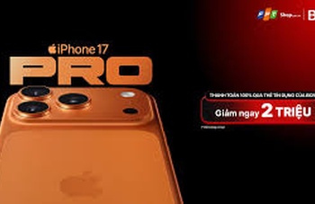 Giảm ngay 2.000.000 đồng khi mua iPhone 17 bằng thẻ BIDV