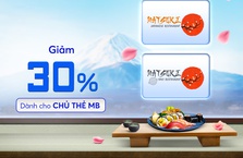 [MB x MATSURI JAPANESE RESTAURANT x MATSURI YAKI RESTAURANT] Giảm 30% dành cho chủ thẻ MB