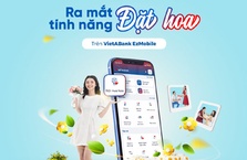 VietABank EzMobile mở thêm tính năng đặt mua hoa online
