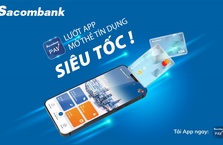 Mở thẻ tín dụng trực tuyến chỉ trong 5 phút với Sacombank Pay