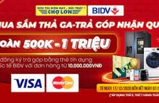 Mua sắm thả ga – Trả góp nhận quà