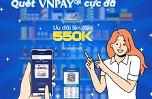 Thanh toán VNPAY-QR, hoàn tiền tới 500.000 đồng trên NCB iziMobile