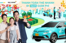 Giảm tới 30% khi đặt Xanh SM cho chủ thẻ tín dụng BAC A BANK