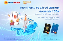 LƯỚT SHOPEE, ƯU ĐÃI CÓ VIETBANK