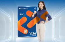 Sacombank ra mắt thẻ Visa Uniq Platinum đa tiện ích