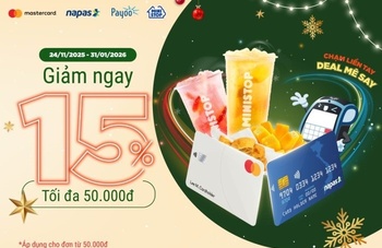 GIẢM NGAY 15% KHI MUA SẮM TẠI MINISTOP