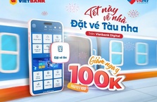 Giảm ngay 100.000 đồng khi đặt vé tàu Tết 2024 trên Vietbank Digital