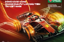 VPBank ưu đãi khách hàng tham dự giải đua xe F1 Việt Nam Grand Prix