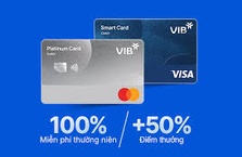 Miễn phí thường niên và tặng điểm thưởng cho chủ thẻ thanh toán mới